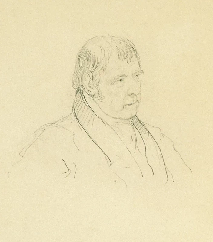 Ritratto di W. Scott - Museo Pushkin, San Pietroburgo